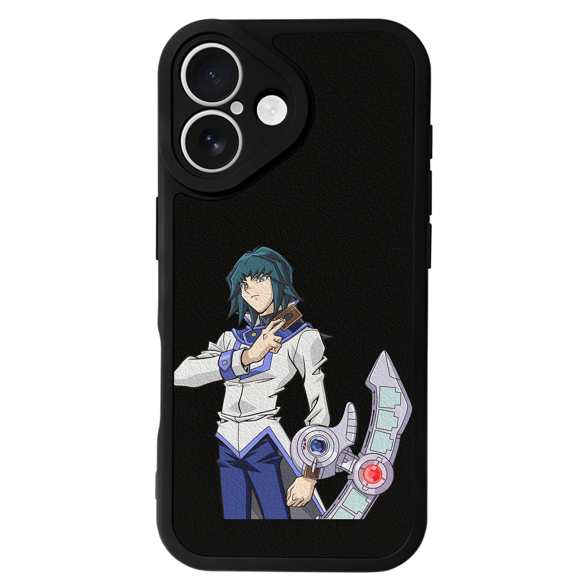 遊☆戯☆王 Yu-Gi-Oh! 【iPhone 16シリーズ対応】シリコンスマホケース（レザー調） 材質：シリコン